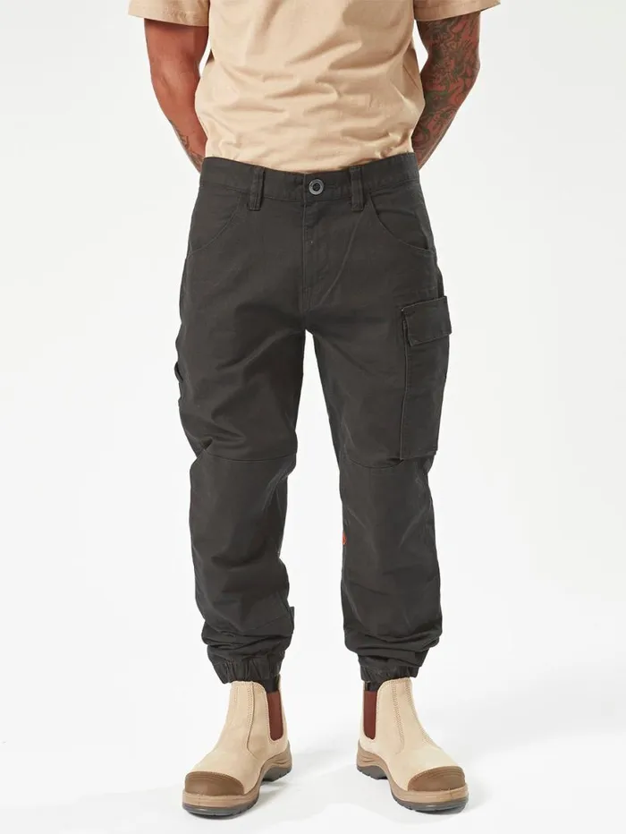 Volcom Workwear Caliper Cuff Pants 8211 Black Mens Volcom Pants