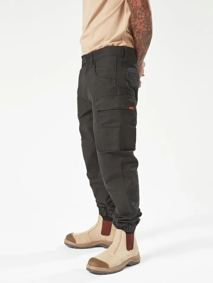 Volcom Workwear Caliper Cuff Pants 8211 Black Mens Volcom Pants