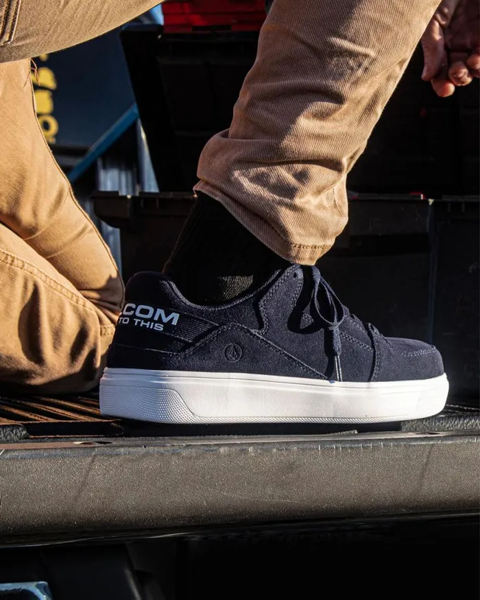 Volcom Workwear Evolve Shoes 8211 Navy Mens Volcom Workwear Shoes