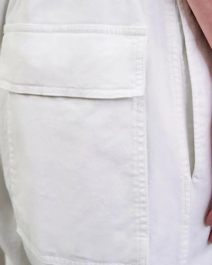 WALKER PANT White Men Nili Lotan Pants and Shorts