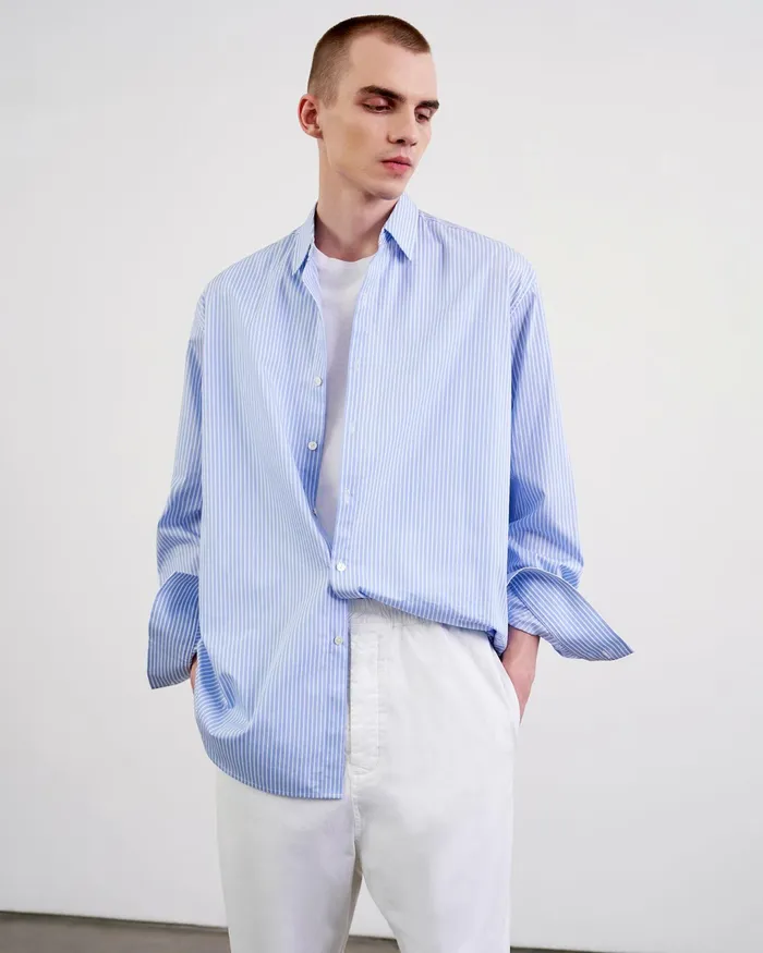 WALKER PANT White Men Nili Lotan Pants and Shorts
