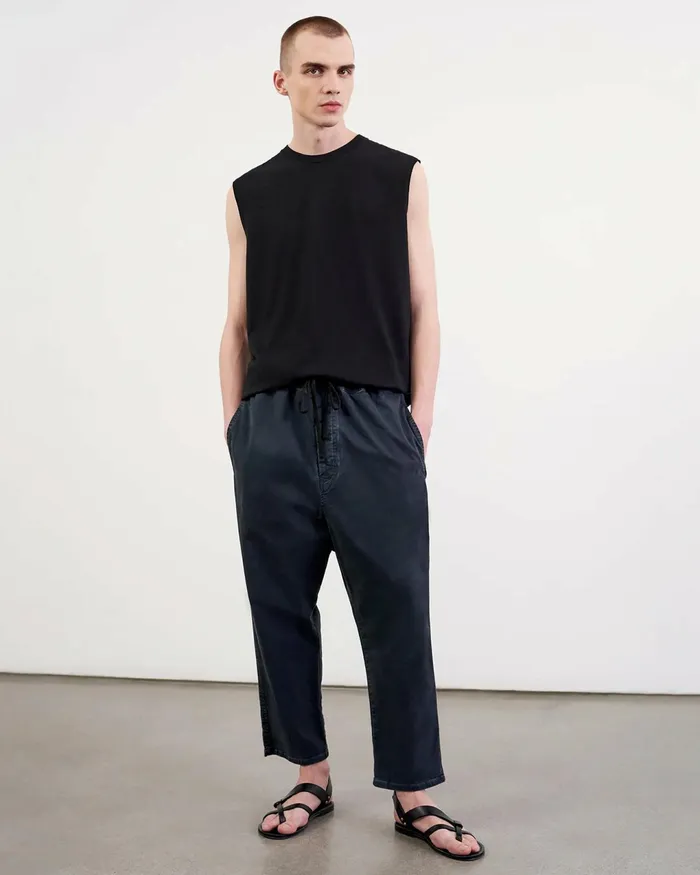 WALKER PANT White Men Nili Lotan Pants and Shorts