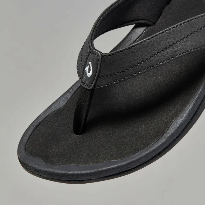WaterFriendly Women Olukai Ohana Best Selling Beach Sandals 8211 Black