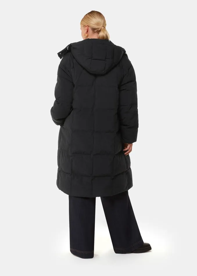 Whistles Coats and Jackets Black Una Puffa Coat 8211 Women