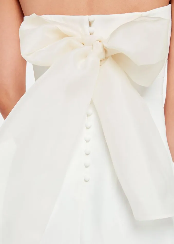 Whistles Dresses Ivory Ellis Strapless Wedding Dress 8211 Women