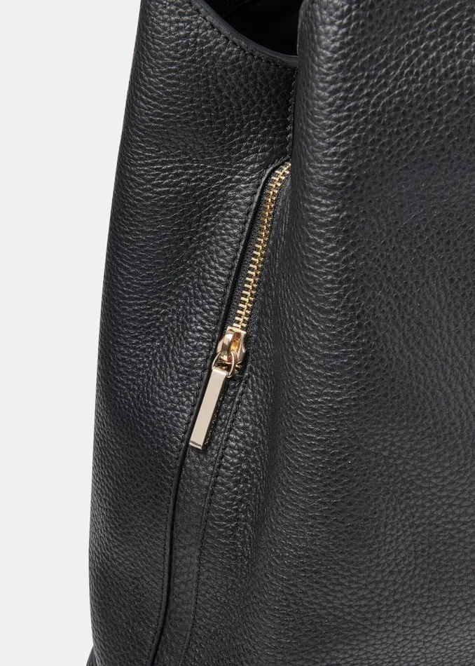 Whistles Leather Black Dia Tote Bag 8211 Women