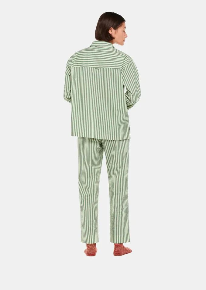 Whistles Pajamas Multicolour Cotton Stripe Pajama Bottom 8211 Women