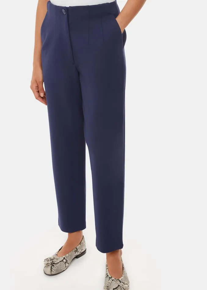 Whistles Pants Navy Lila Ponte Pants 8211 Women