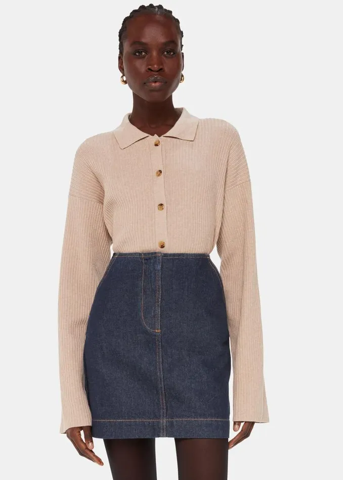 Whistles Skirts Denim Mini Skirt 8211 Women