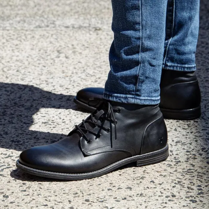 Windsor Smith Boots Men STEPHAN BLACK LEATHER BOOTS Windsor Smith Boots Men STEPHAN BLACK LEATHER BOOTS