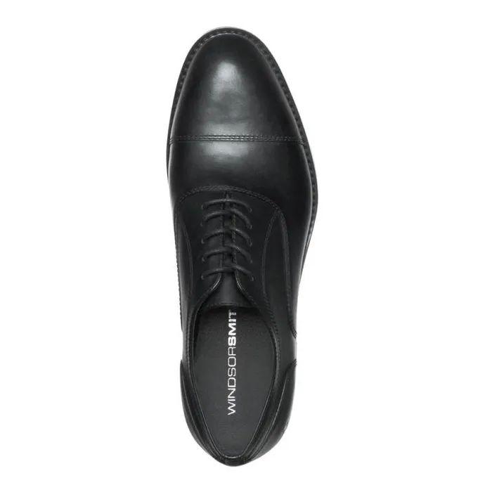 Windsor Smith Shoes Men DAMIR BLACK LEATHER SHOES Windsor Smith Shoes Men DAMIR BLACK LEATHER SHOES