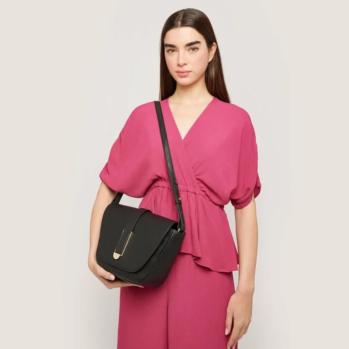 Women Aaliyah Black Shoulder Bags Fiorelli Shoulder Bags