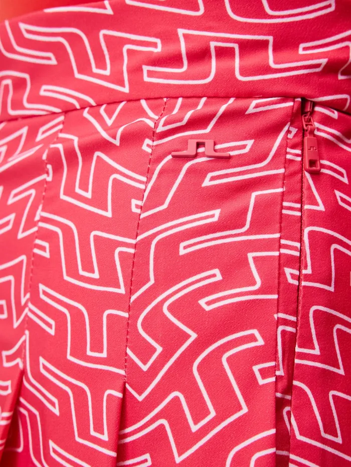 Women Adina Print Skirt Azalea Outline Bridge Swirl JLindeberg Skirts Women Adina Print Skirt Azalea Outline Bridge Swirl JLindeberg Skirts