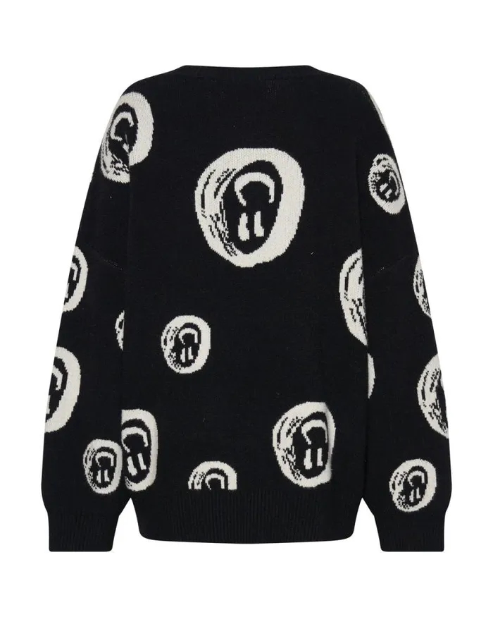 Women ALL SMILES SWEATER One Teaspoon Knitwear Women ALL SMILES SWEATER One Teaspoon Knitwear
