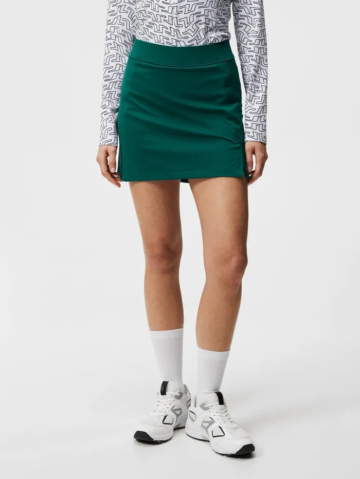Women Amelie Mid Skirt Rain Forest JLindeberg Skirts