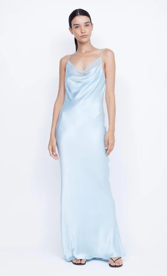 Women ARABELLA BACKLESS DRESS 8211 DOLPHIN BLUE Bec Bridge Wedding Guest