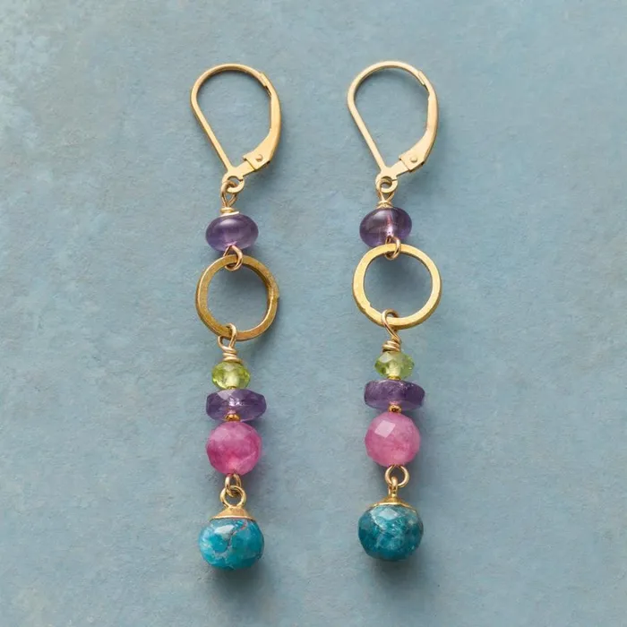 Women Artist Palette Earrings Sundance Catalog Earrings