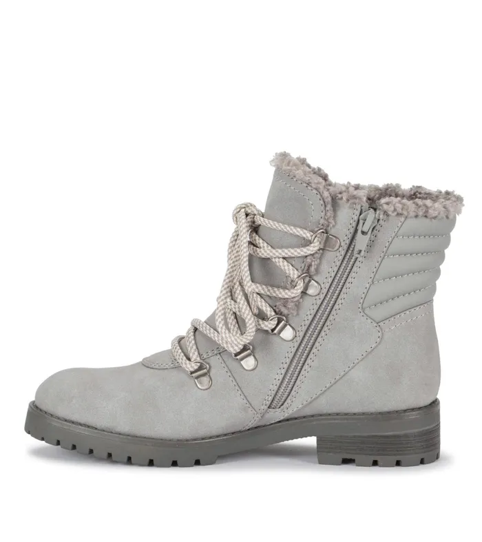 Women Baretraps Booties Dennison Lace Up Boot Grey
