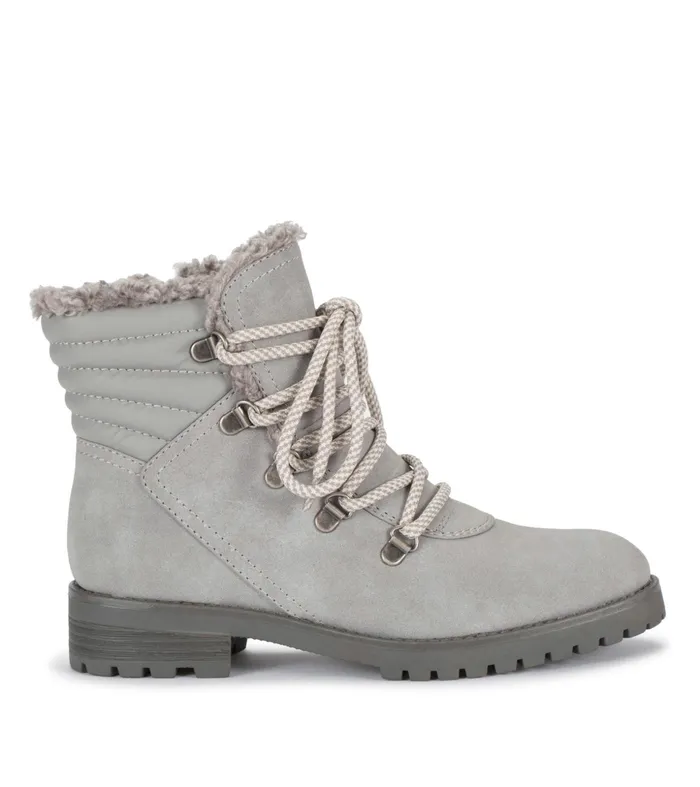 Women Baretraps Booties Dennison Lace Up Boot Grey