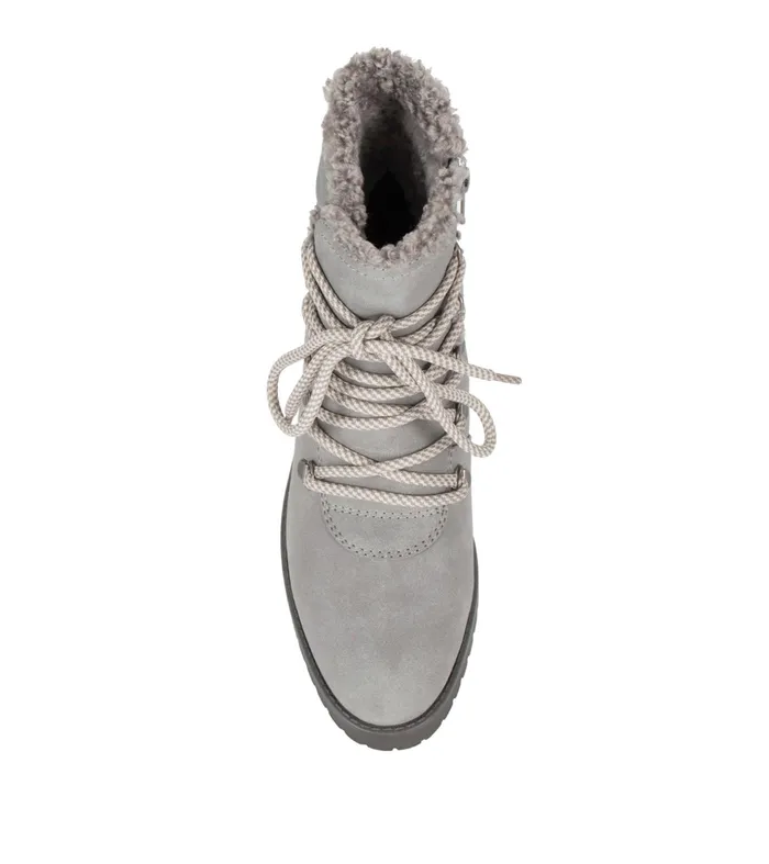 Women Baretraps Booties Dennison Lace Up Boot Grey