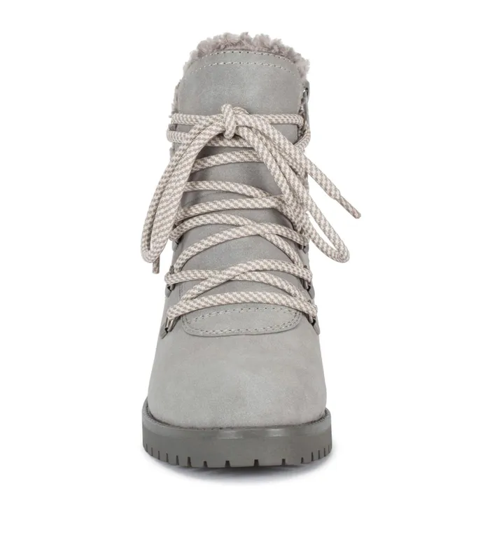 Women Baretraps Booties Dennison Lace Up Boot Grey