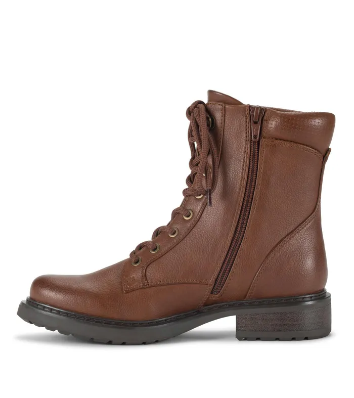 Women Baretraps Booties Holden Lace Up Bootie Brush Brown