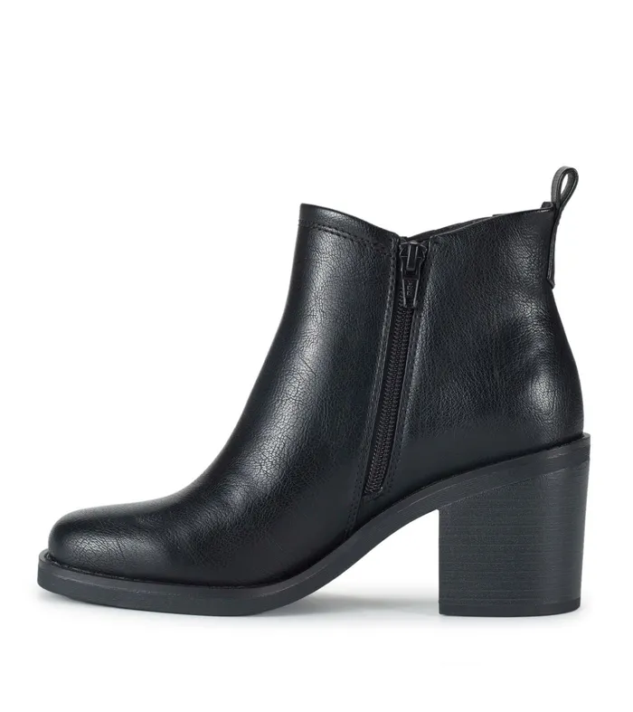 Women Baretraps Booties Maria Block Heel Bootie Black