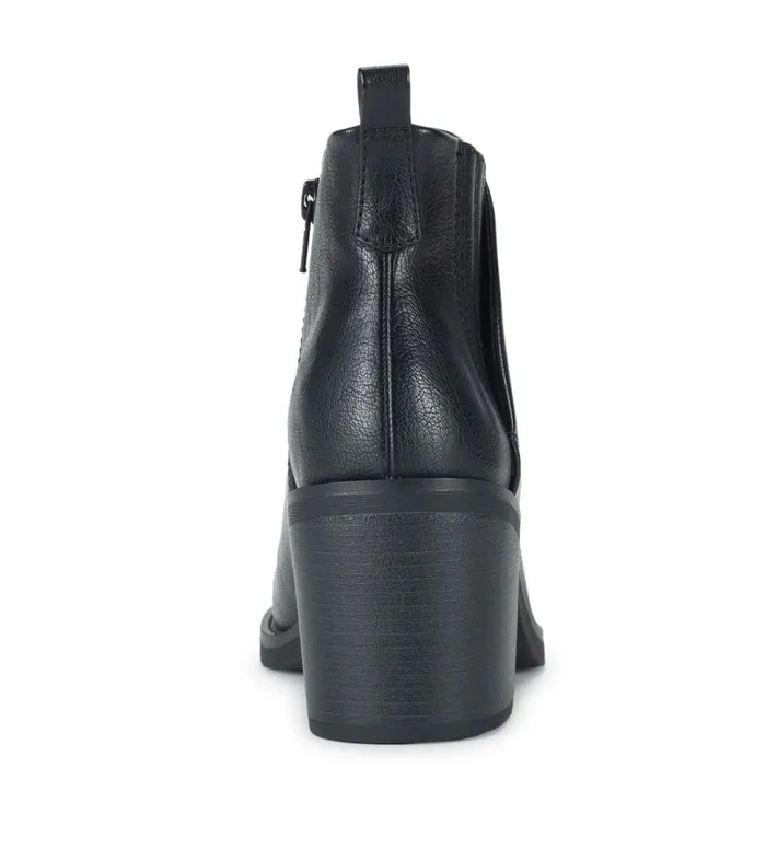Women Baretraps Booties Maria Block Heel Bootie Black