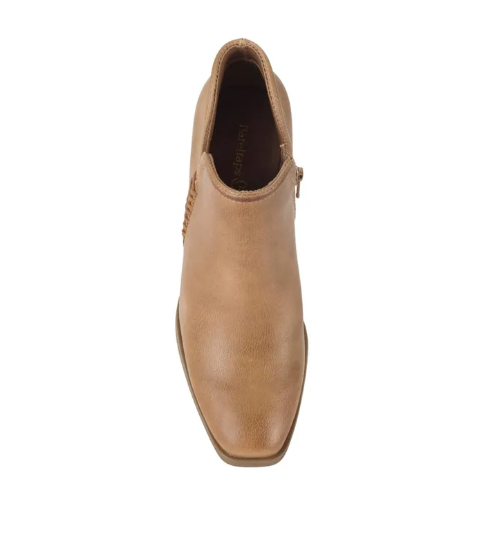 Women Baretraps Booties Tristen Ankle Bootie Salted Caramel