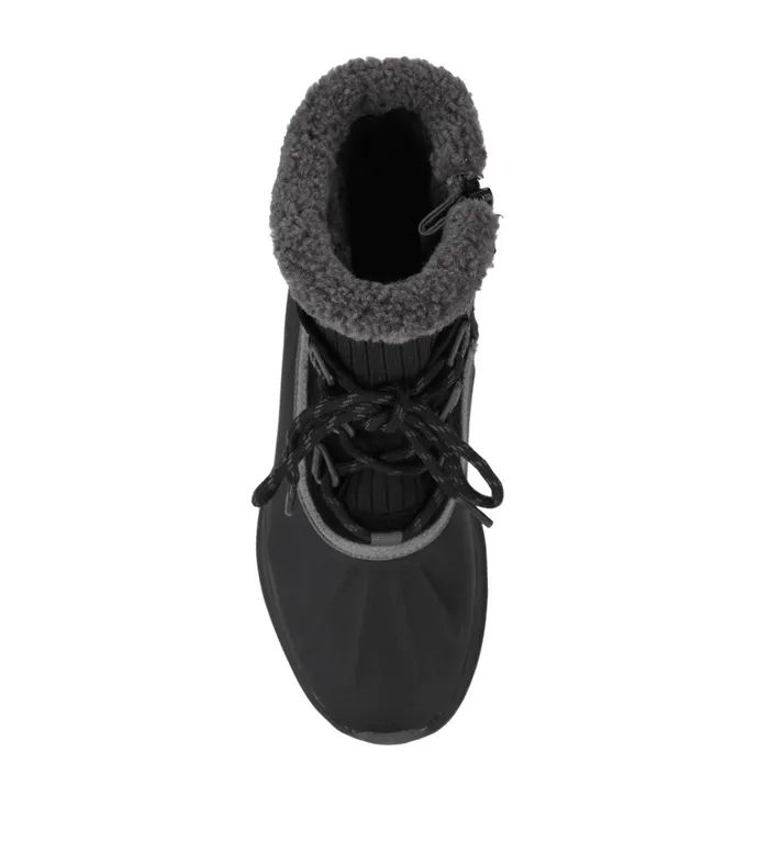 Women Baretraps Cold Weather Boots Bandie Waterproof Cold Weather Boot Black Suede