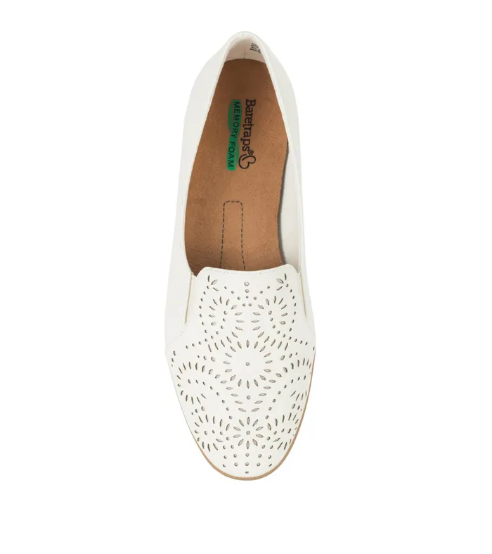 Women Baretraps Flats and Loafers Amry Slip On Loafer Cream
