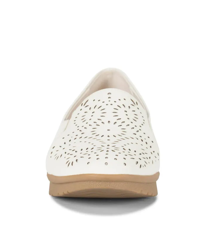 Women Baretraps Flats and Loafers Amry Slip On Loafer Cream