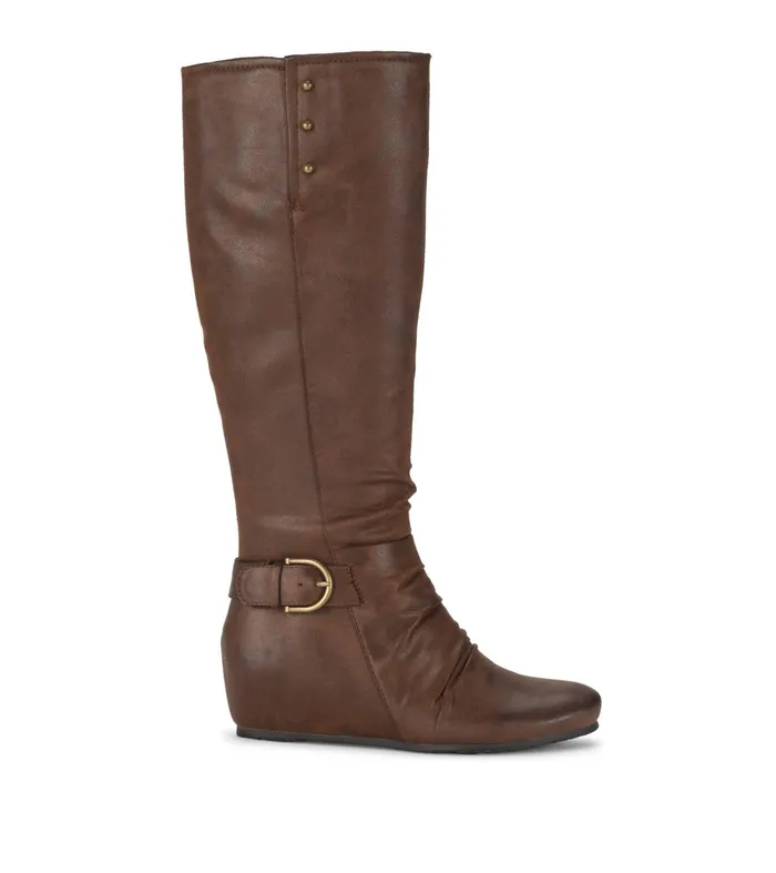 Women Baretraps Knee High Boots Scarlett Tall Boot Brush Brown