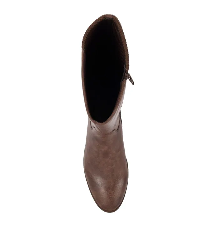 Women Baretraps Riding Boots Mckayla Tall Boot Dark Brown
