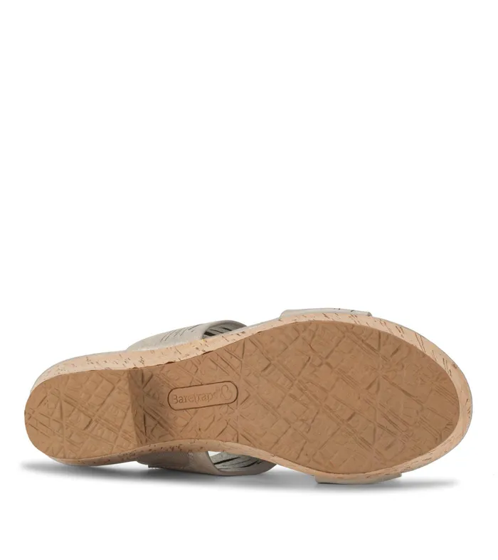 Women Baretraps Slides and Slip On Sandals Blenda Wedge Sandal Champagne