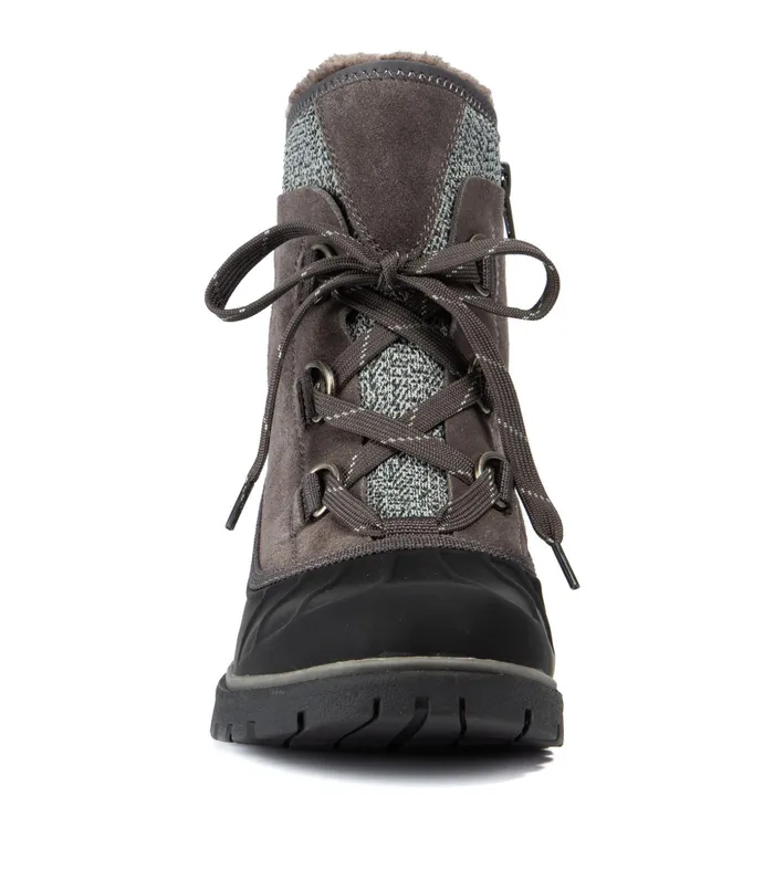 Women Baretraps Waterproof Boots Springer Waterproof Winter Boot Gunmetal