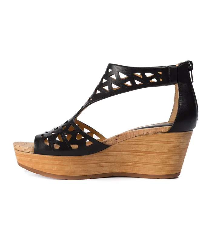 Women Baretraps Wedge Sandals Miriam Wedge Sandal Black