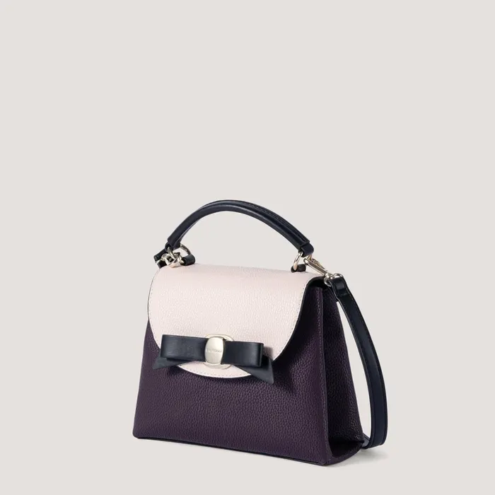 Women Belle Mini Handbag Burgundy Black White Fiorelli Mini Bags