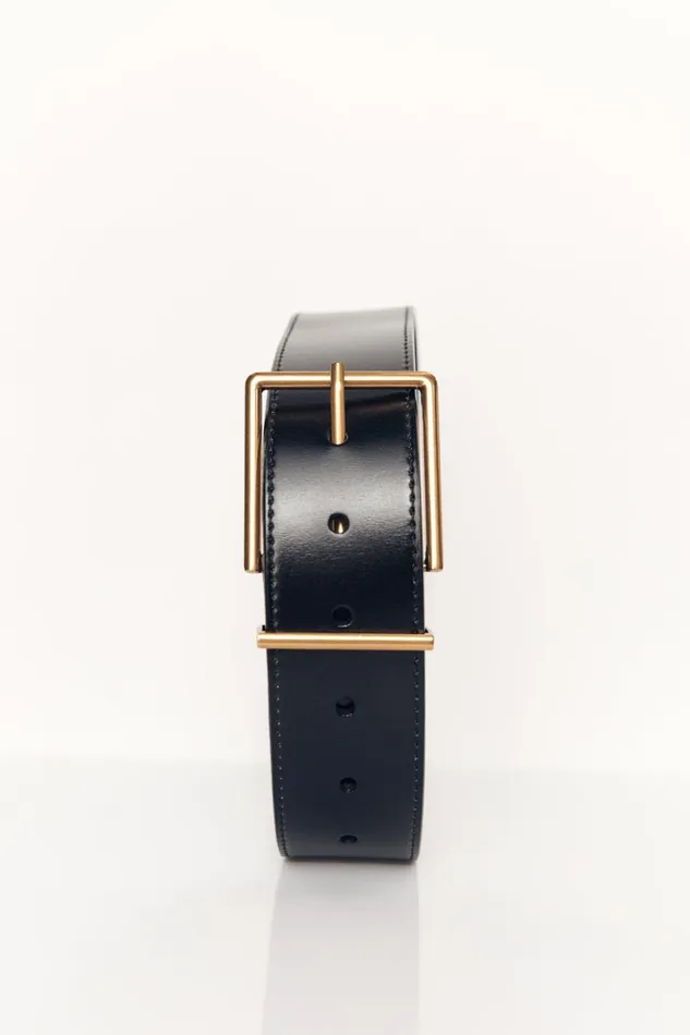 Women Belts DISSH HUDSON BLACK LEATHER BELT