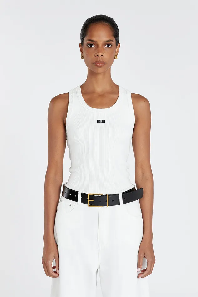 Women Belts DISSH HUDSON BLACK LEATHER BELT