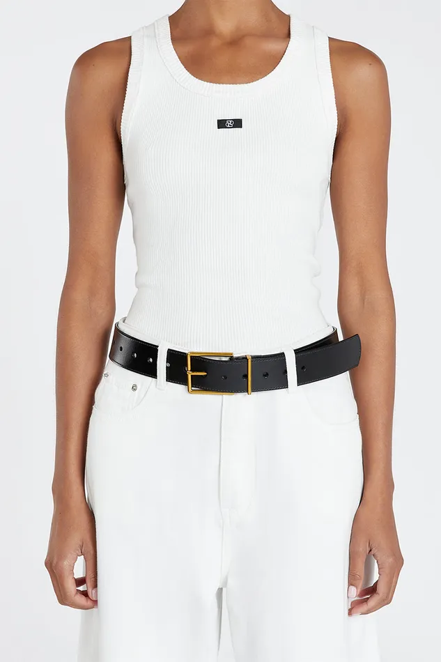 Women Belts DISSH HUDSON BLACK LEATHER BELT
