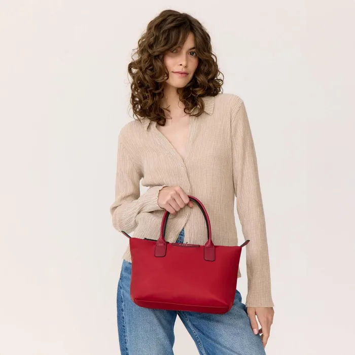 Women Bonnie Nylon Tote Red Fiorelli Tote Bags