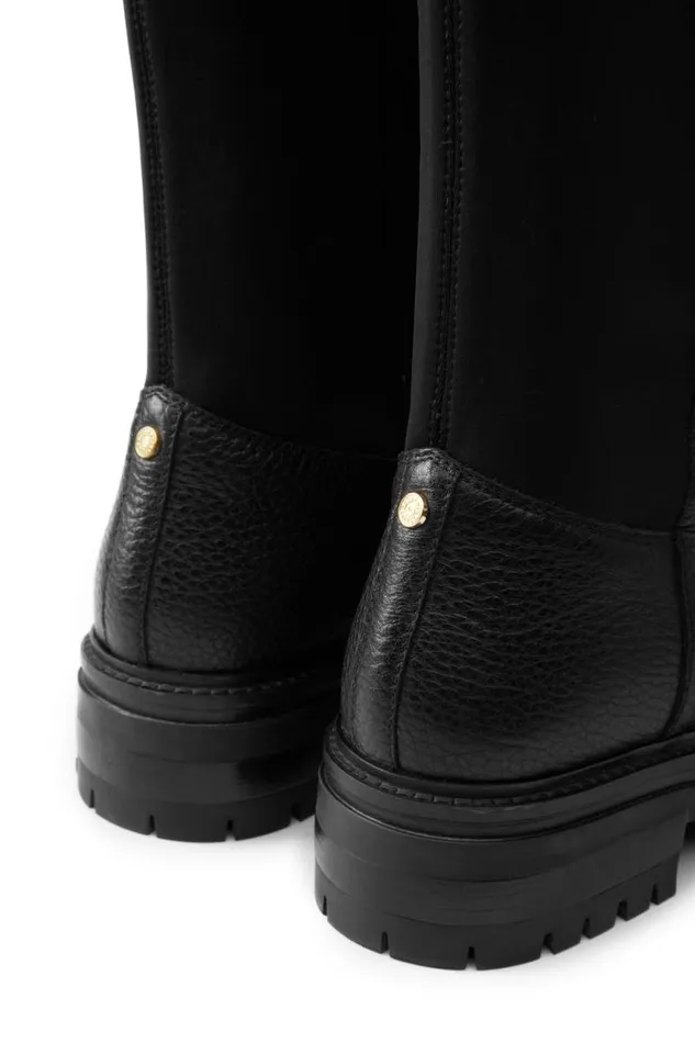 Women Boots Holland Cooper Albany Chunky Boot Black Women Boots Holland Cooper Albany Chunky Boot Black
