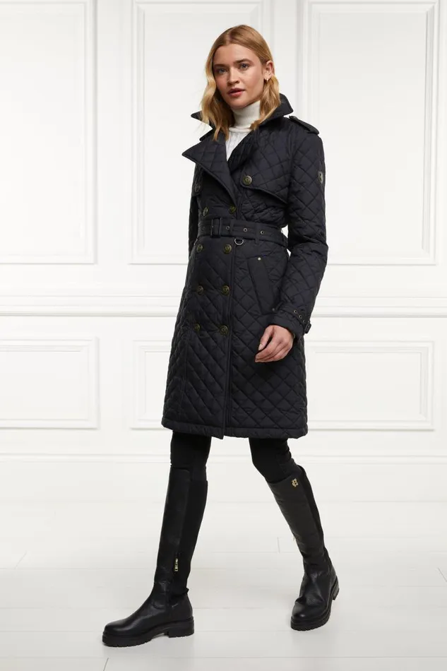 Women Boots Holland Cooper Albany Chunky Boot Black Women Boots Holland Cooper Albany Chunky Boot Black