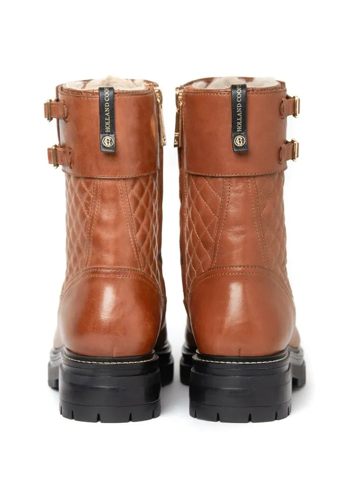 Women Boots Holland Cooper Camden Biker Boot Tan Women Boots Holland Cooper Camden Biker Boot Tan