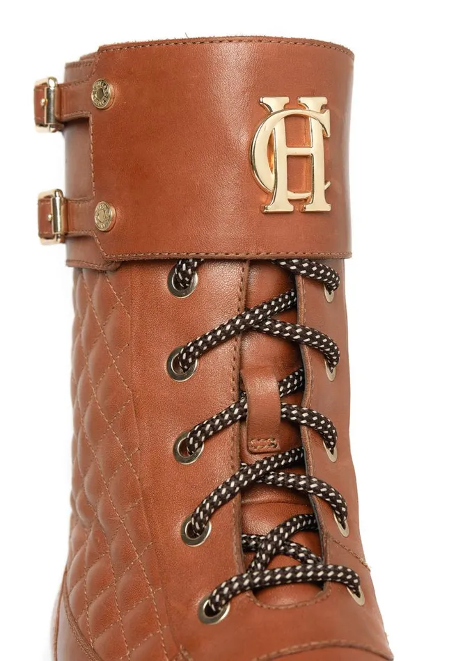 Women Boots Holland Cooper Camden Biker Boot Tan Women Boots Holland Cooper Camden Biker Boot Tan