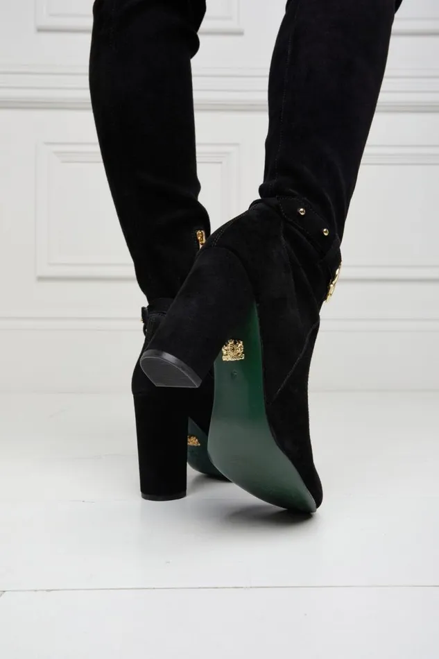 Women Boots Holland Cooper Sloane Over The Knee Boot Black Women Boots Holland Cooper Sloane Over The Knee Boot Black