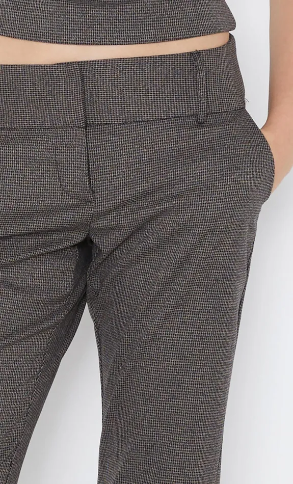 Women BORDEAUX STRAIGHT LEG PANT 8211 CHECK Bec Bridge Shorts Pants