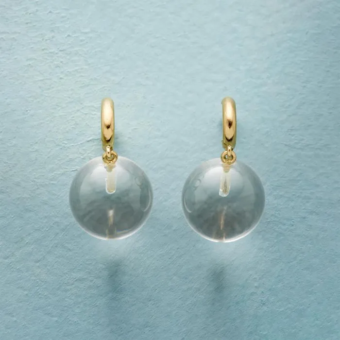 Women By Moonlight Hoops Sundance Catalog Earrings