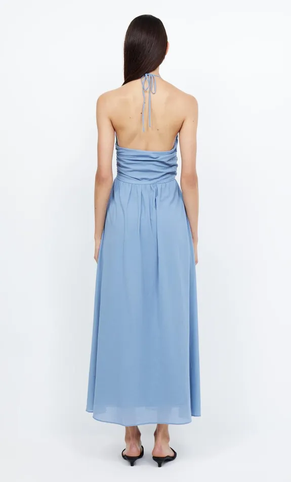 Women CALYPSO HALTER MAXI DRESS 8211 MERIDIAN BLUE Bec Bridge Maxi Dresses